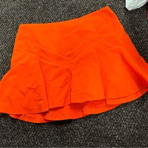 Zara mini skirt Orange
